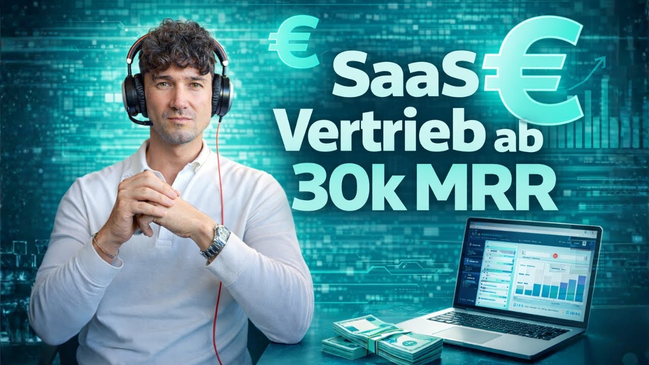 SaaS Vertrieb ab 30k MRR - worauf du achten MUSST