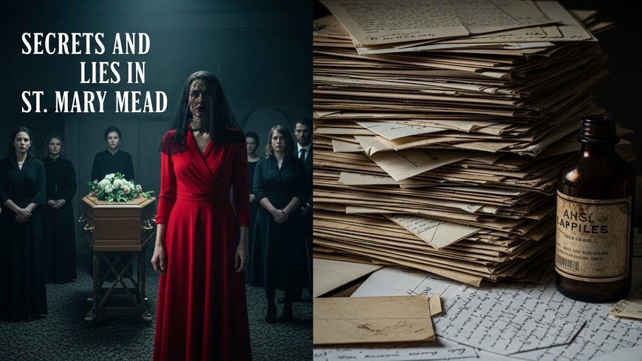 “The Woman in Red at the Funeral | Miss Marple Mystery”