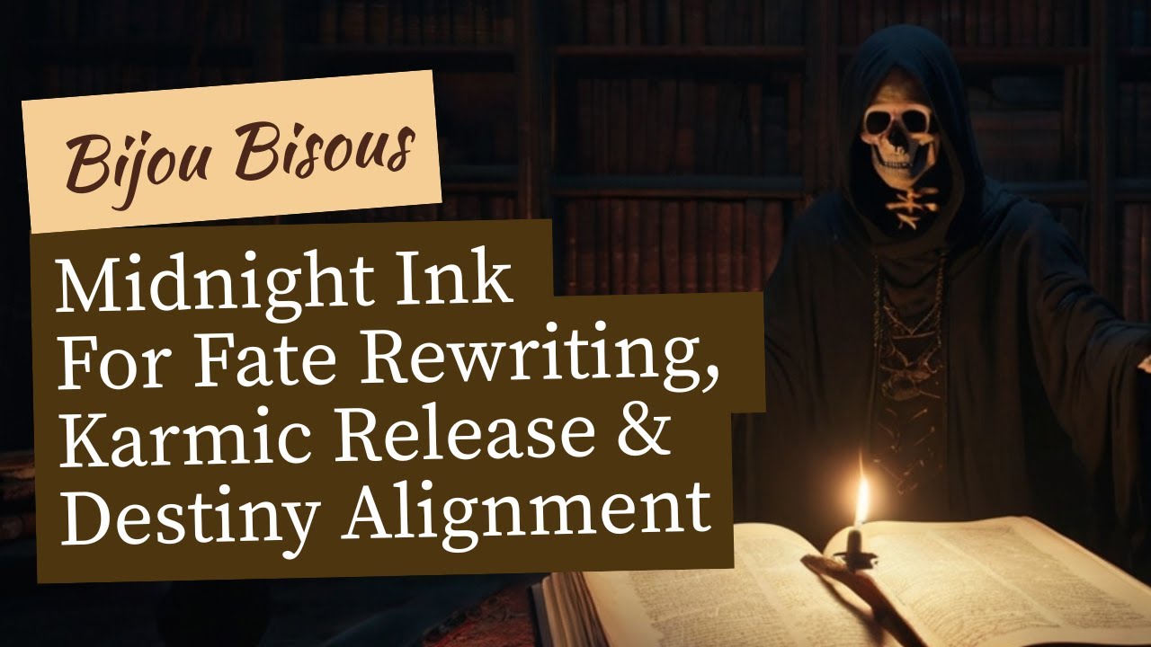 Midnight Ink 🖤📖  Subliminal for Fate Rewriting, Karmic Release & Destiny Alignment