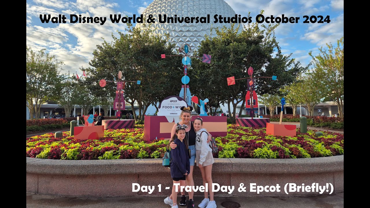 Walt Disney World & Universal Studios, October 2024 - Day 1 Travel Day