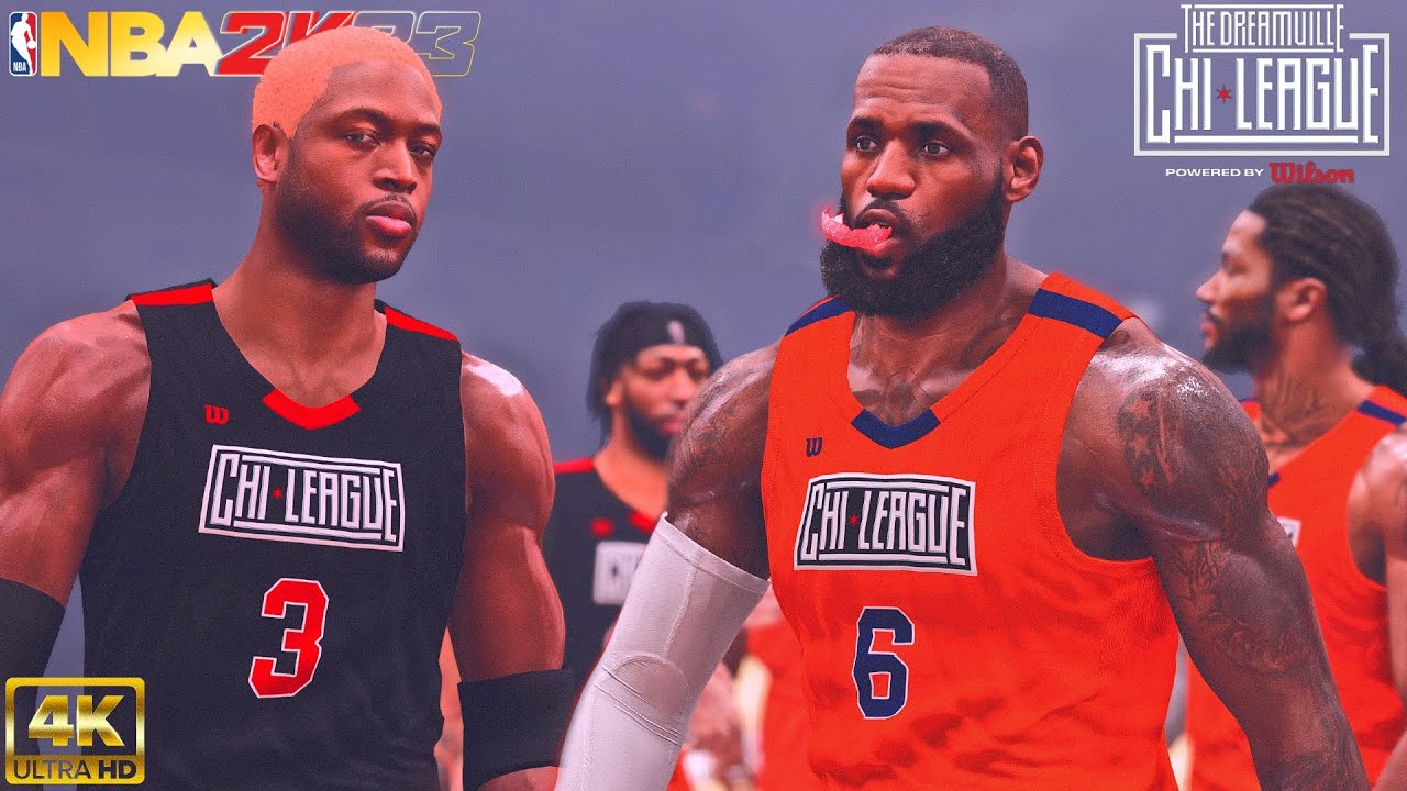 Dwyane Wade Returns! LeBron and Polo G Pulled Up! | NBA 2K23 Pro-AM Mode | Chi League Showdown