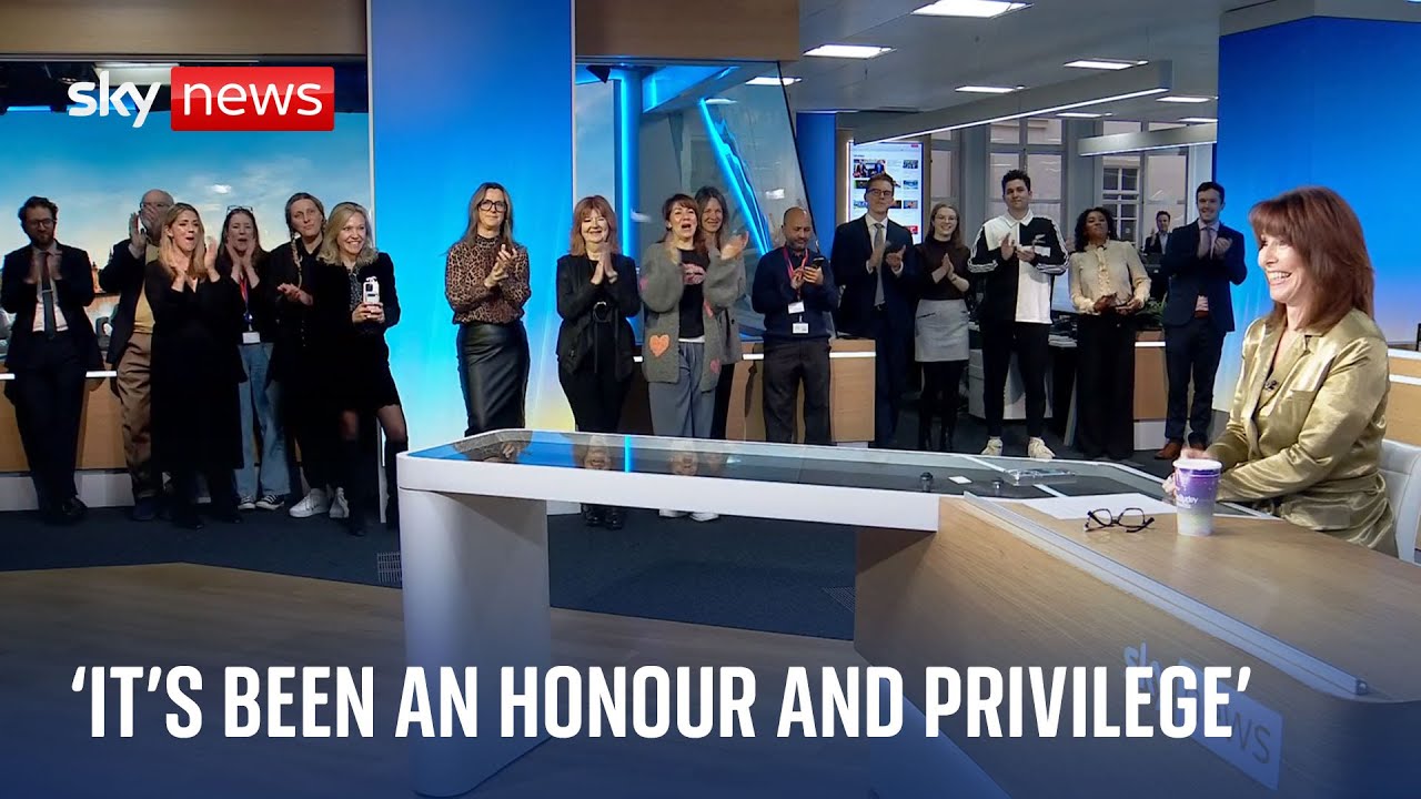 Kay Burley retires from Sky News after 36 years