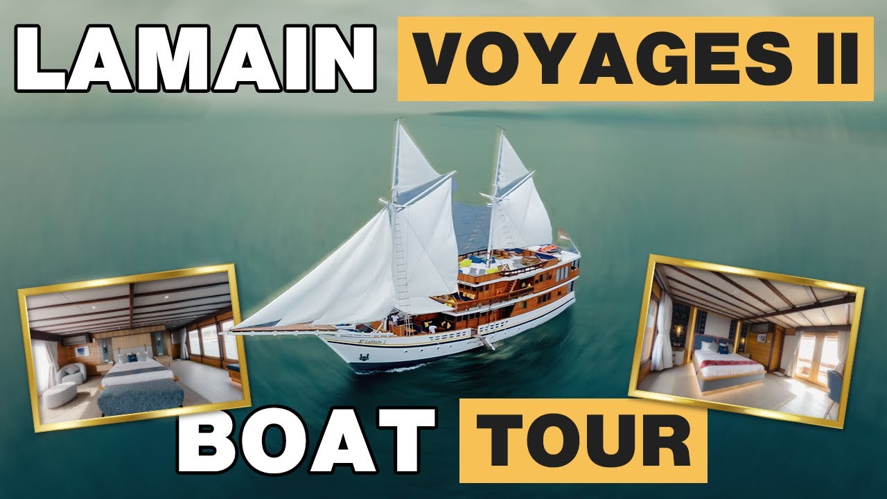 La Main II Voyages Cruise Komodo Phinisi Boat Tour - Komodo Luxury
