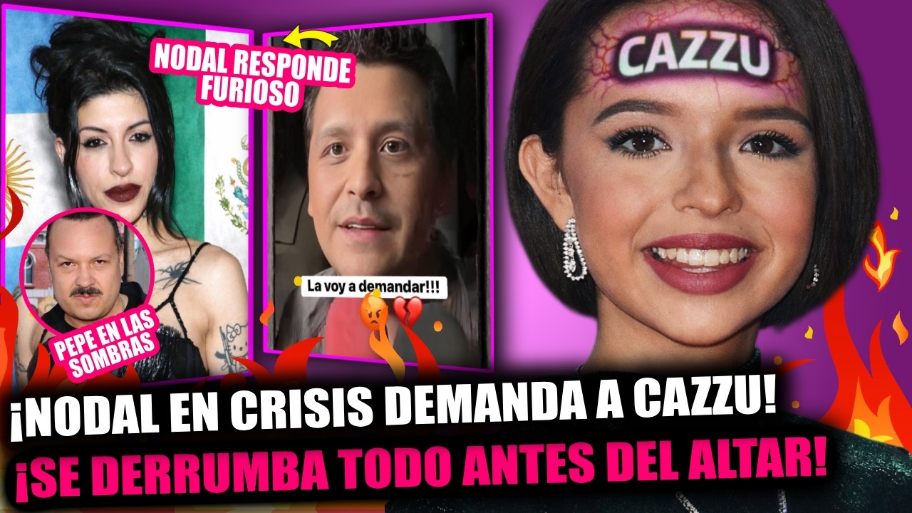 ÁNGELA AGUILAR DESTROZADA Y NODAL EN CRISIS: ¡LA BODA SE DERRUMBA POR LEY CAZZU Y PEPE SE HUNDE!