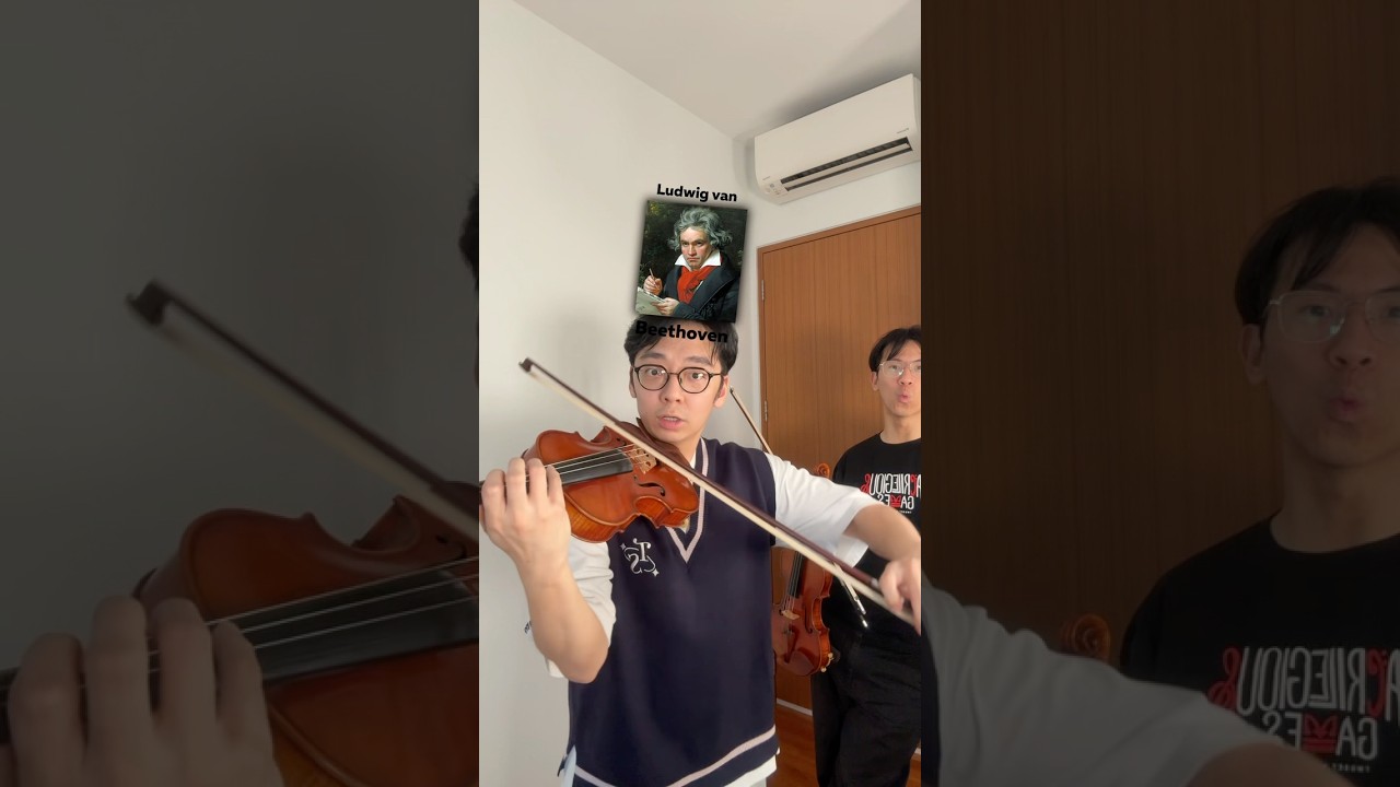 Play a piece by the composer (or get hit!)