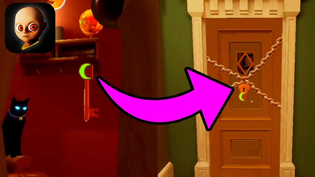 How To Find & Use The Green Moon Key In The Baby In Yellow LABORATORY (Tutorial Gameplay)