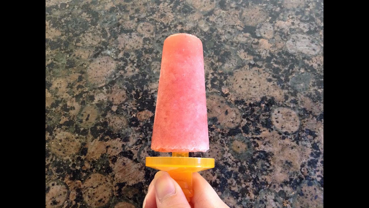 How to Make Strawberry Orange Popsicles