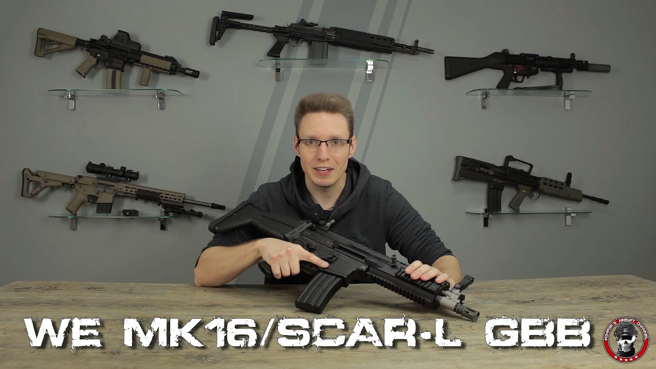 [Review] WE Mk16 GBB Airsoft 6mm BB German/Deutsch