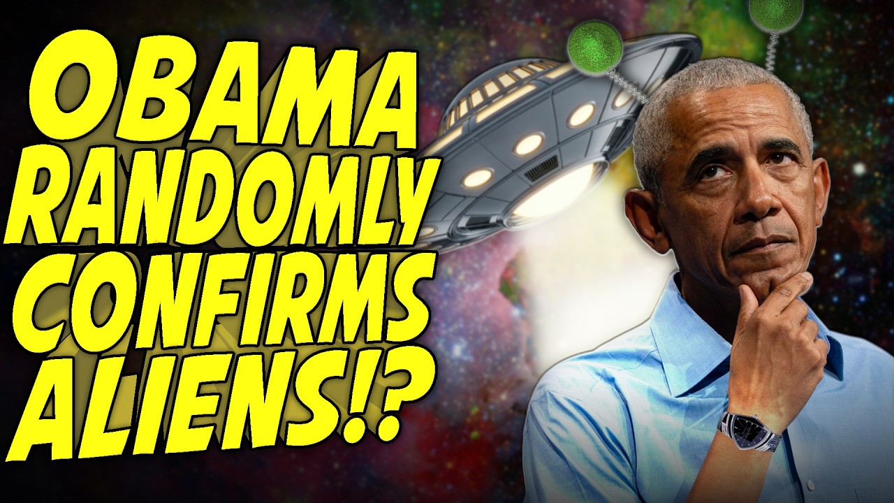 Obama Confirms, Then Denies that Aliens Are Real.
