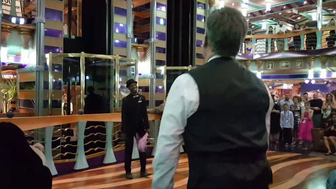 Dave Serfling Dancing on Carnival Miracle 2-19-2017