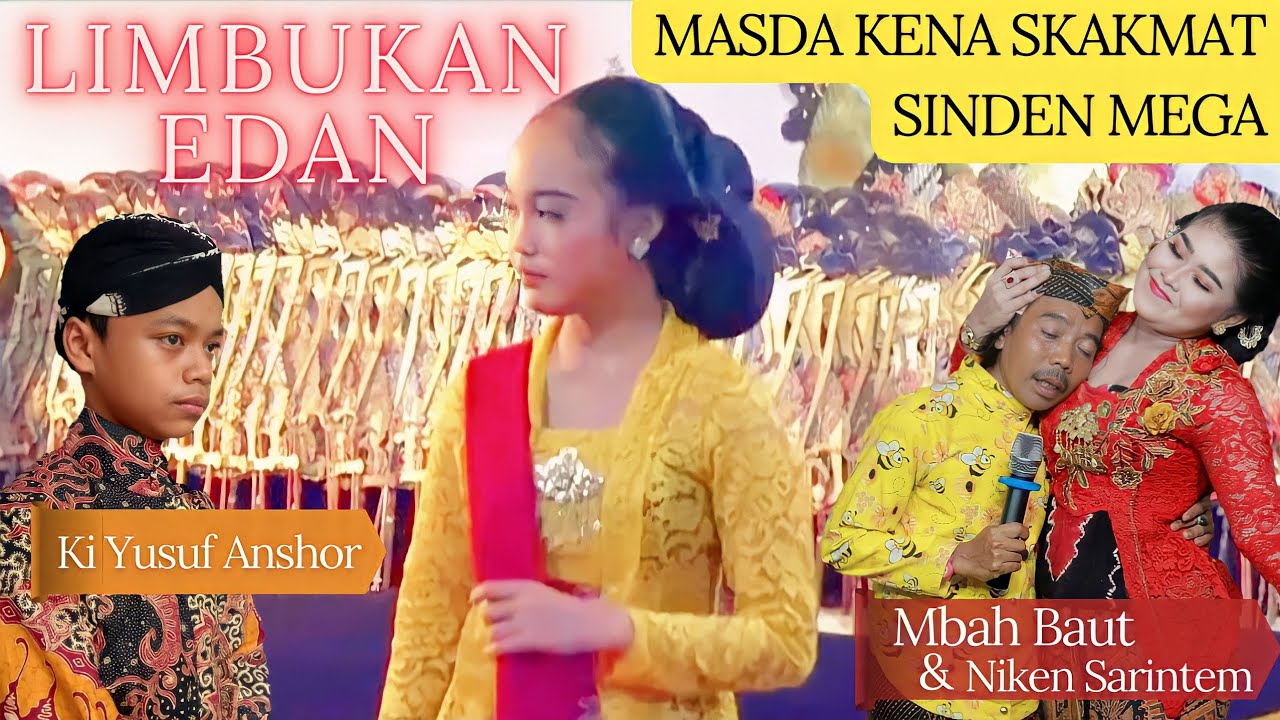 Limbukan Edan: Mega,Mbah Baut & Niken Sarintem. JLEB!! MASDA KENA SKAKMAT MEGA. Ki Yusuf Anshor Baru