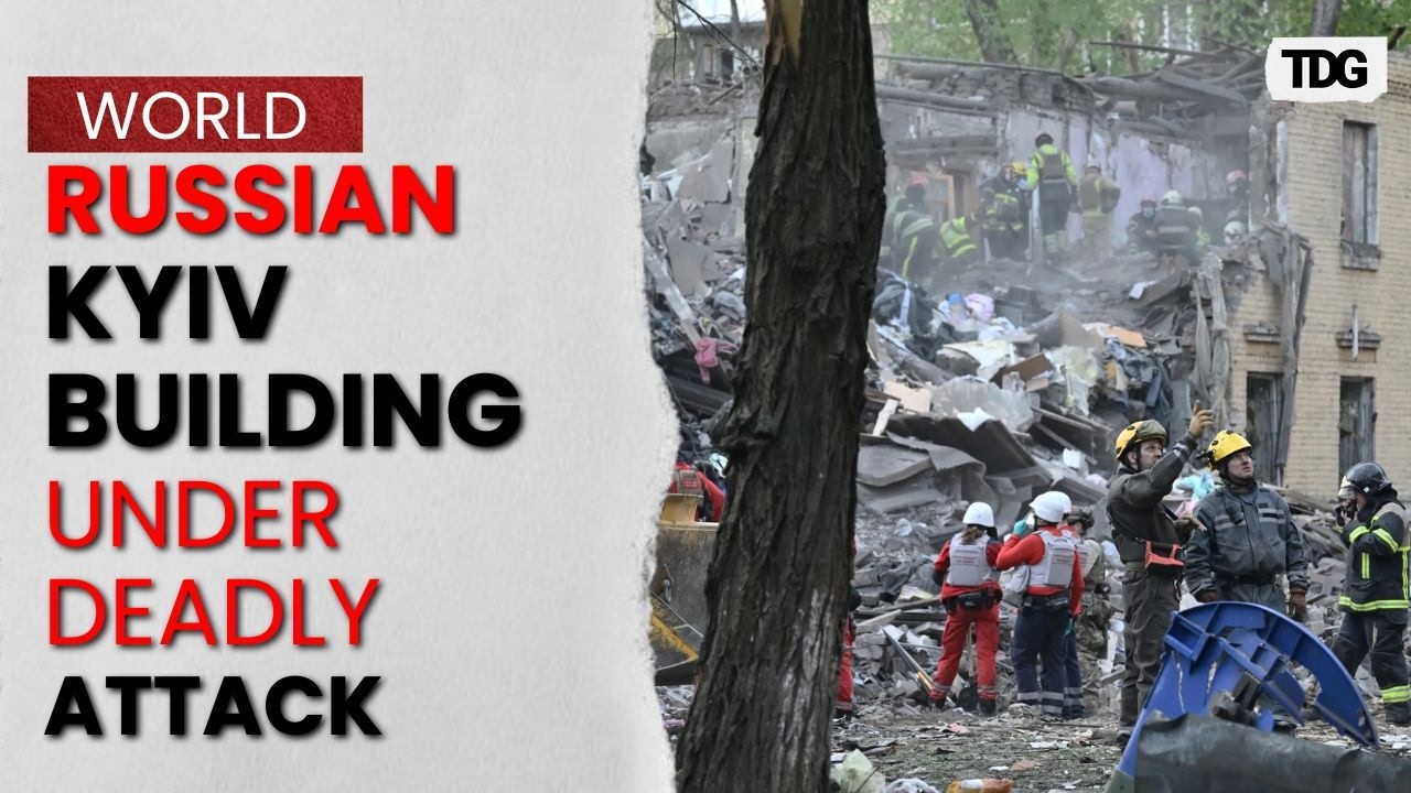 Russian Strike on Kyiv Residential Building Kills 24 Including Three Children