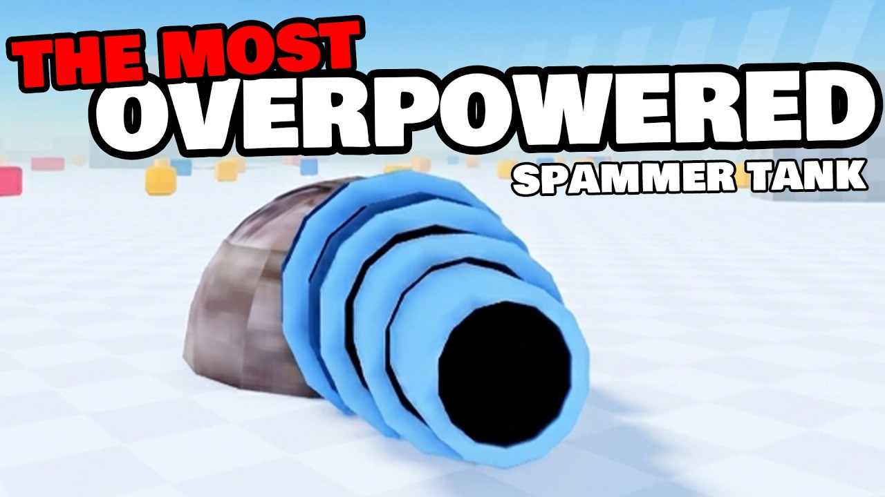 NEW BEST SPAMMER TANK (roblox tank game)