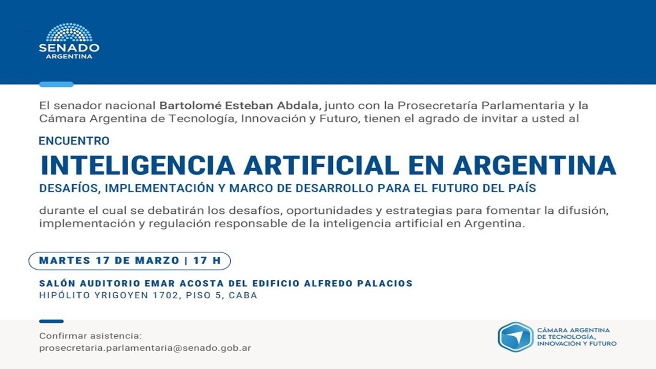 INTELIGENCIA ARTIFICIAL EN ARGENTINA - 17-03-26