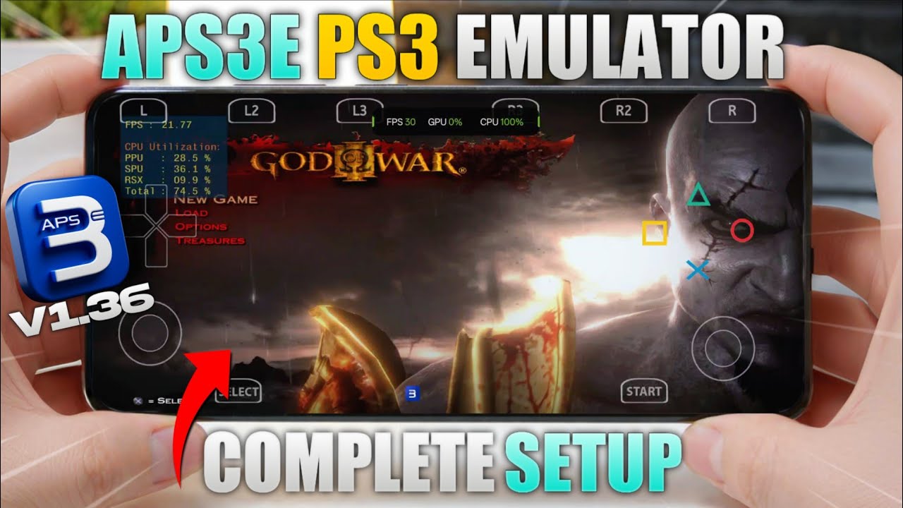 🔥Тест эмулятора APS3e v1.36 (GOW 3, Uncharted, Tekken Tag Tournament 2 | Игры для PS3 на Android?...