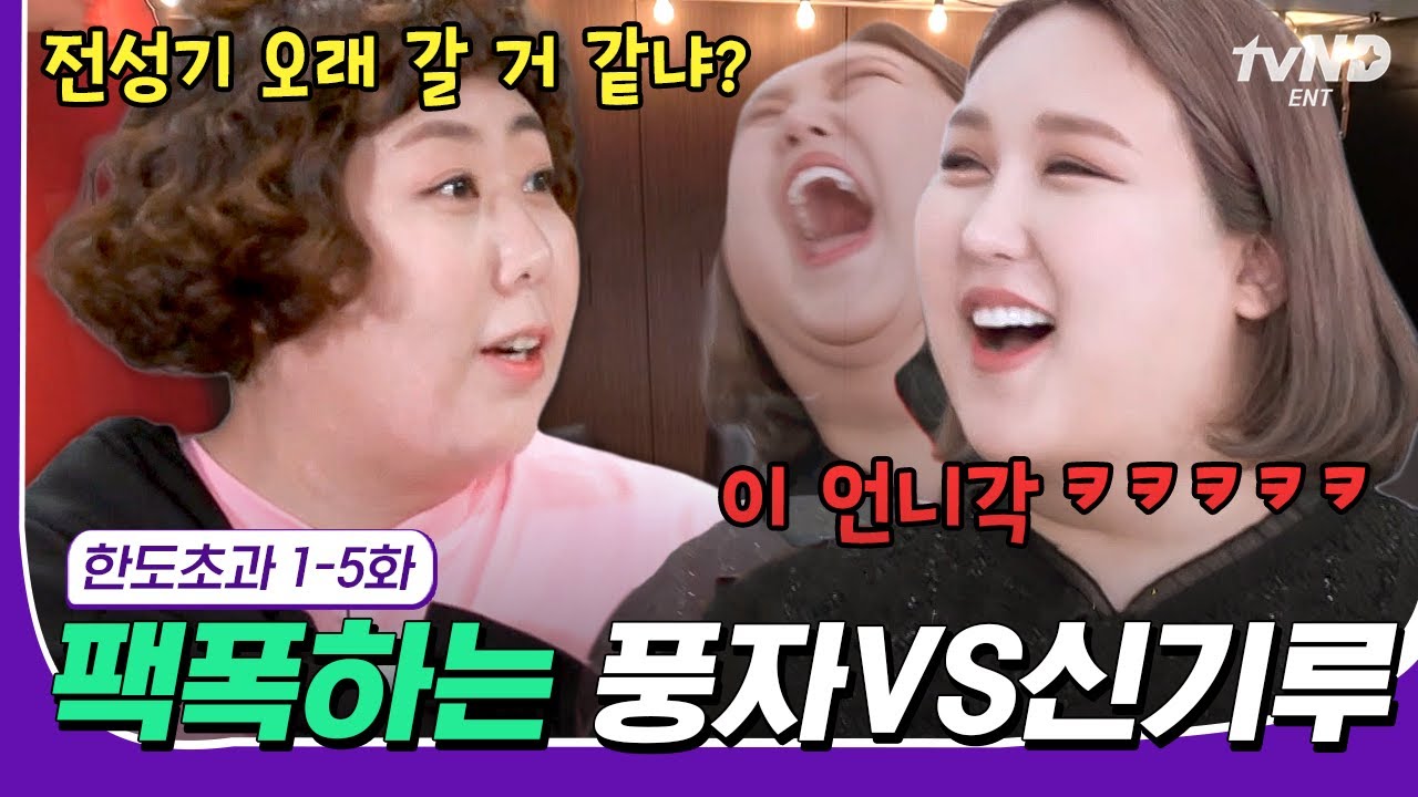 [#고농축재미] 고급개그로 놀려주는 거 좋아해~ 장코언니 신기루와 인어공주 풍자 모음.zip 👭❤️ | #한도초과 #tvN