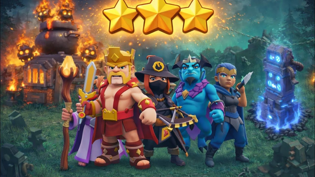 TH16 All Heroes Attack 😱 3 Star Guaranteed ⭐⭐⭐ | Clash of Clans  #viralvideo #clashofclans #gaming 