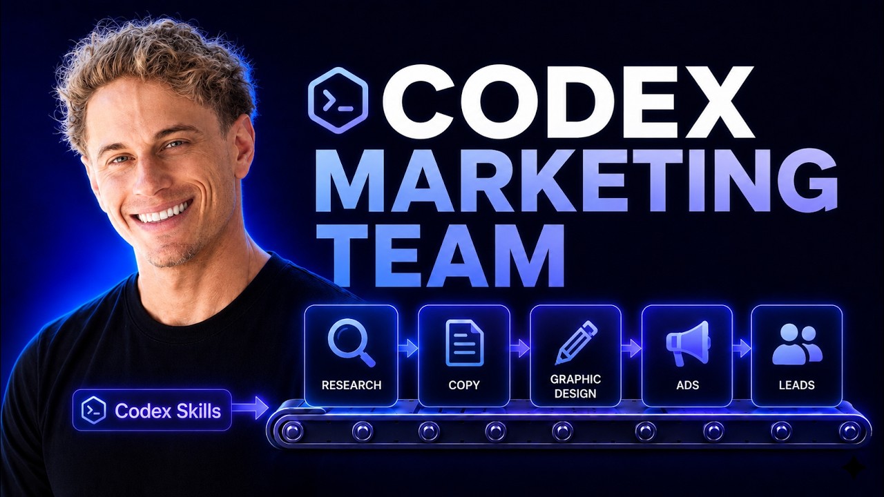 I Replaced My Marketing Agency With 7 Codex Skills
