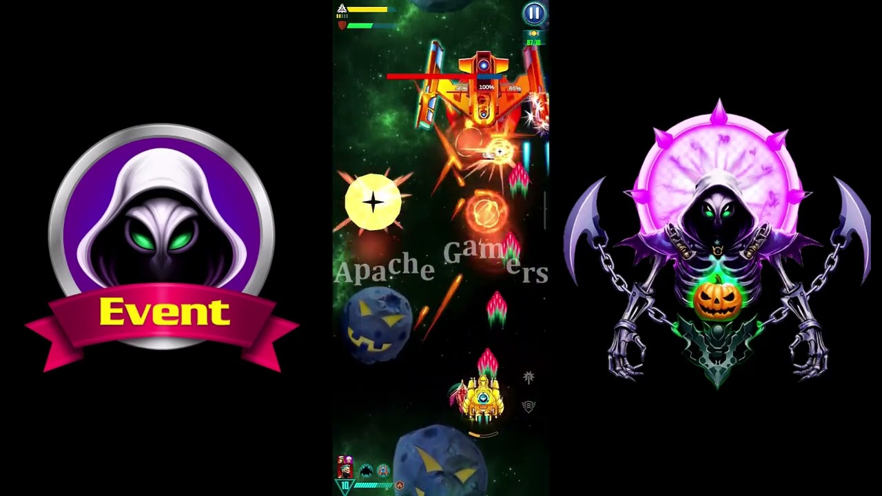 Galaxy Attack: Alien Shooting Halloween Event | Wicked Harvest Wraith Protocol Event Part 2