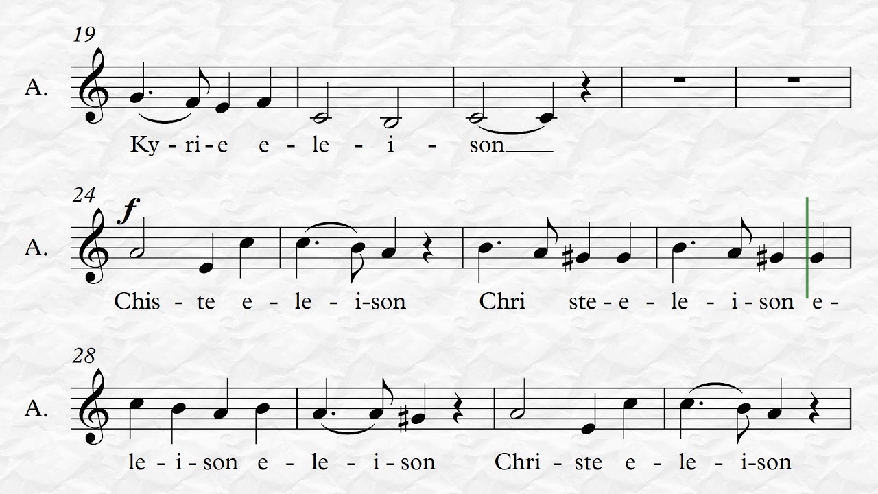 Charles Gound - MESSE BRÉVE in C major - 