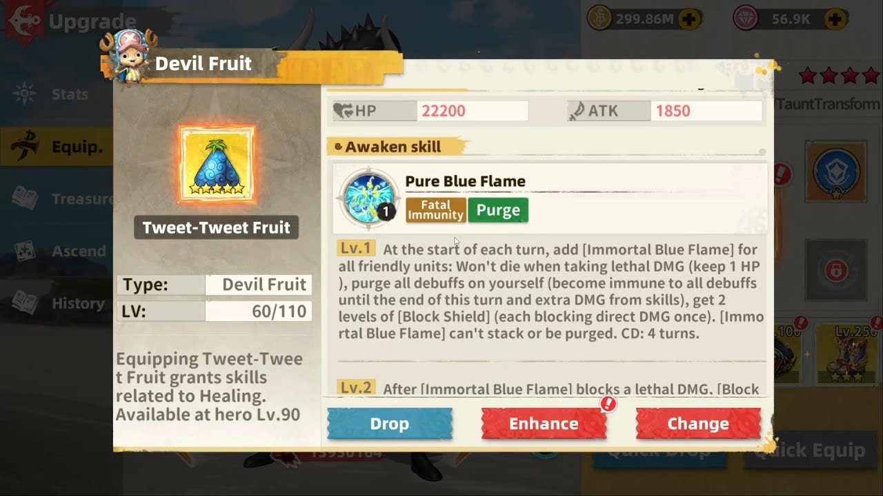My first awakened Devil Fruit!     [One Piece Sailing Kingdom]