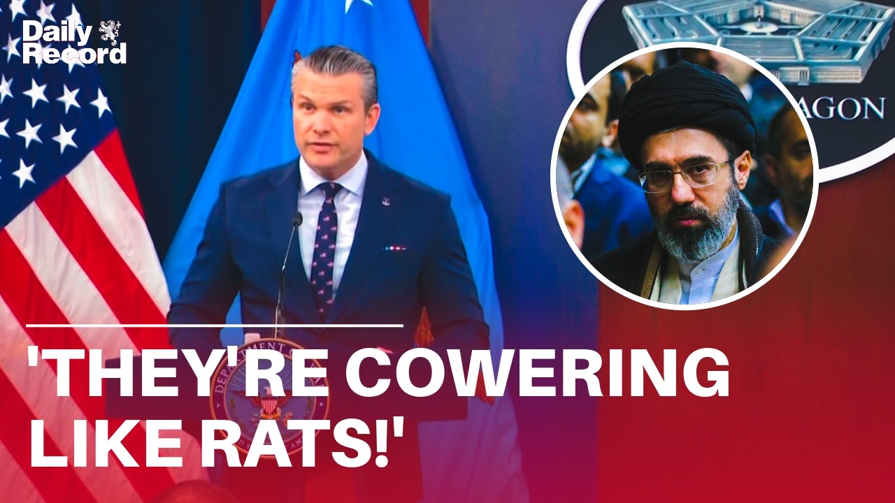 US Secretary of War says Iran's new supreme leader is 'WOUNDED, likely DISFIGURED'
