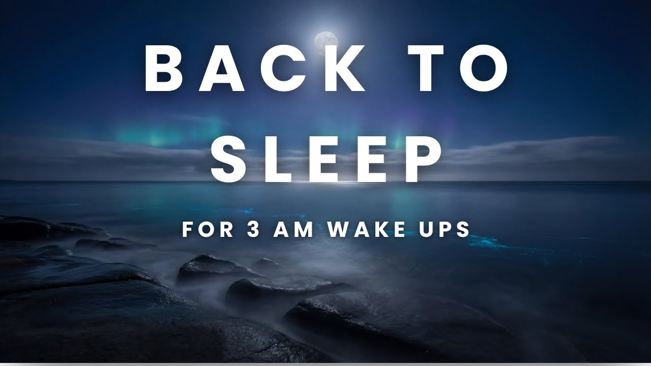 Fall Back Asleep after 3 a.m. Wake-Ups | Low-Variation Harmonic Bed Soundscape