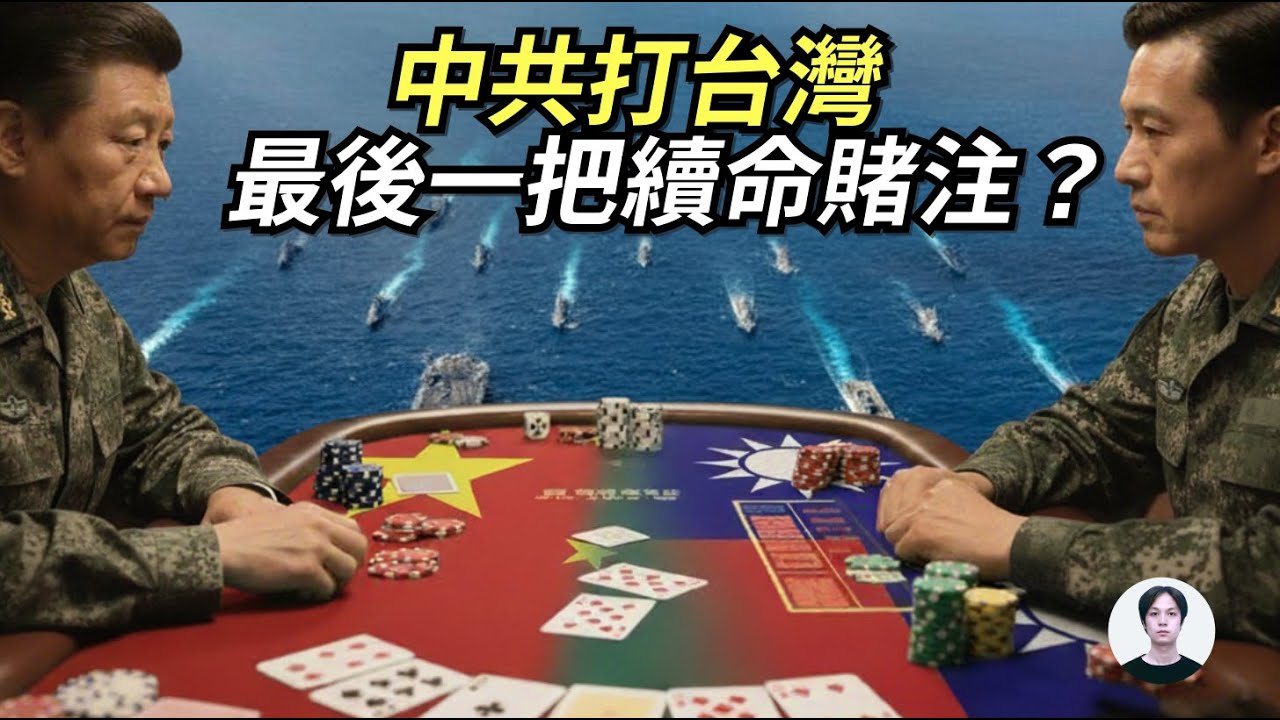 台海戰爭｜中國共產黨快撐不住時，會不會把打台灣當最後一把續命賭注？習近平vs賴清德