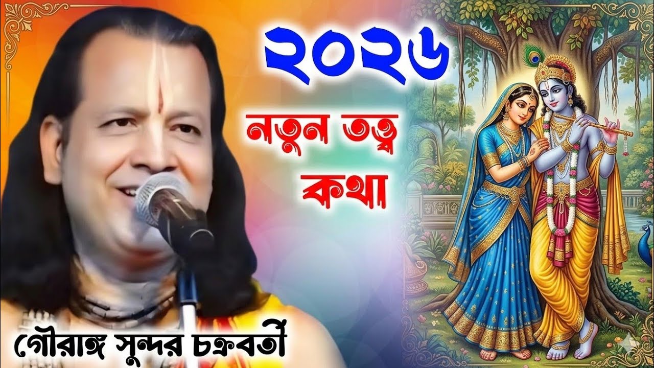 ২০২৬ নতুন ত্বত্ত কথা /গৌরাঙ্গ সুন্দর / gouranga sundar chakrabarty / @Sridhamkirtan