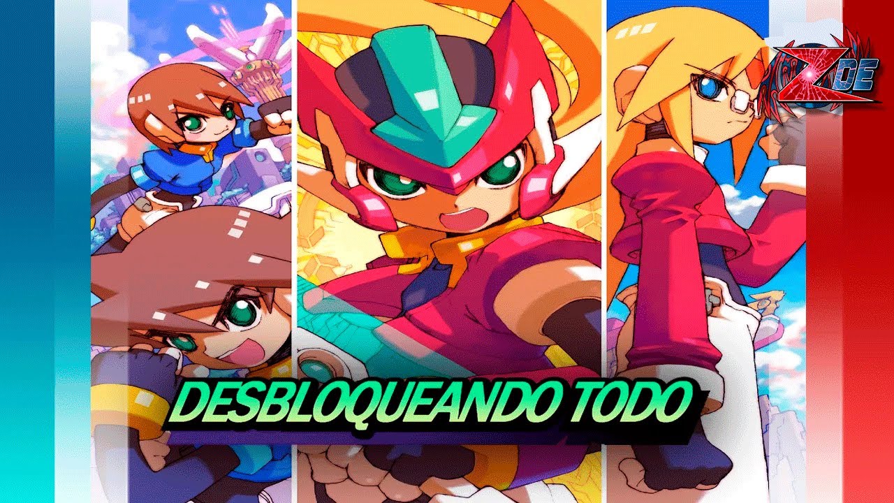 Mega Man ZX Como  Desbloquear TODO