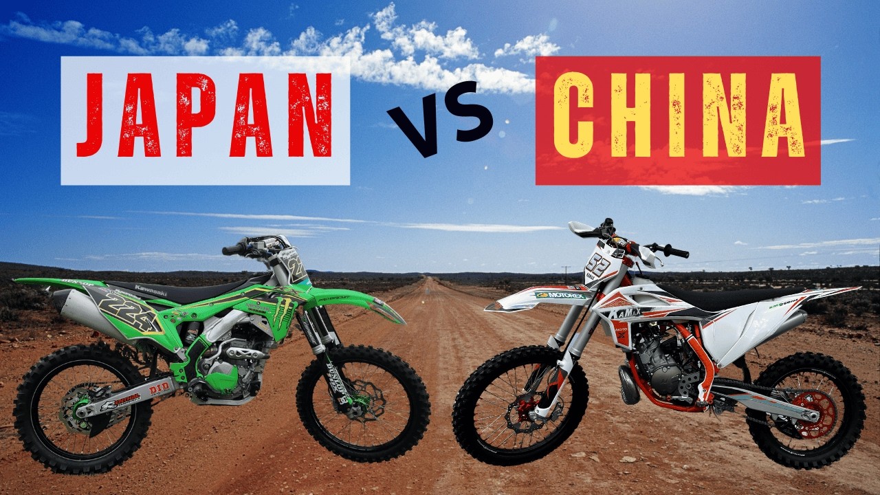 Japanese Dirt Bike vs Chinese | Kawasaki vs Kamax