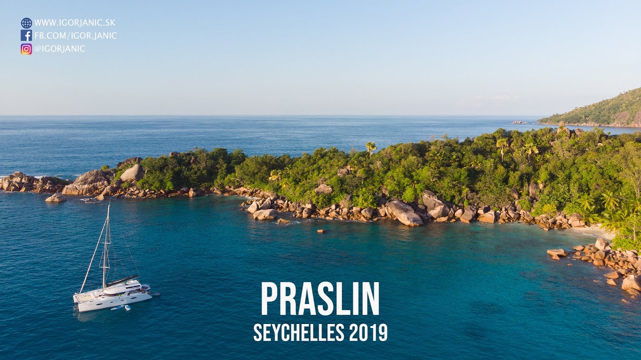 Praslin - Seychelles | travel video 🌍 drone video [4K]