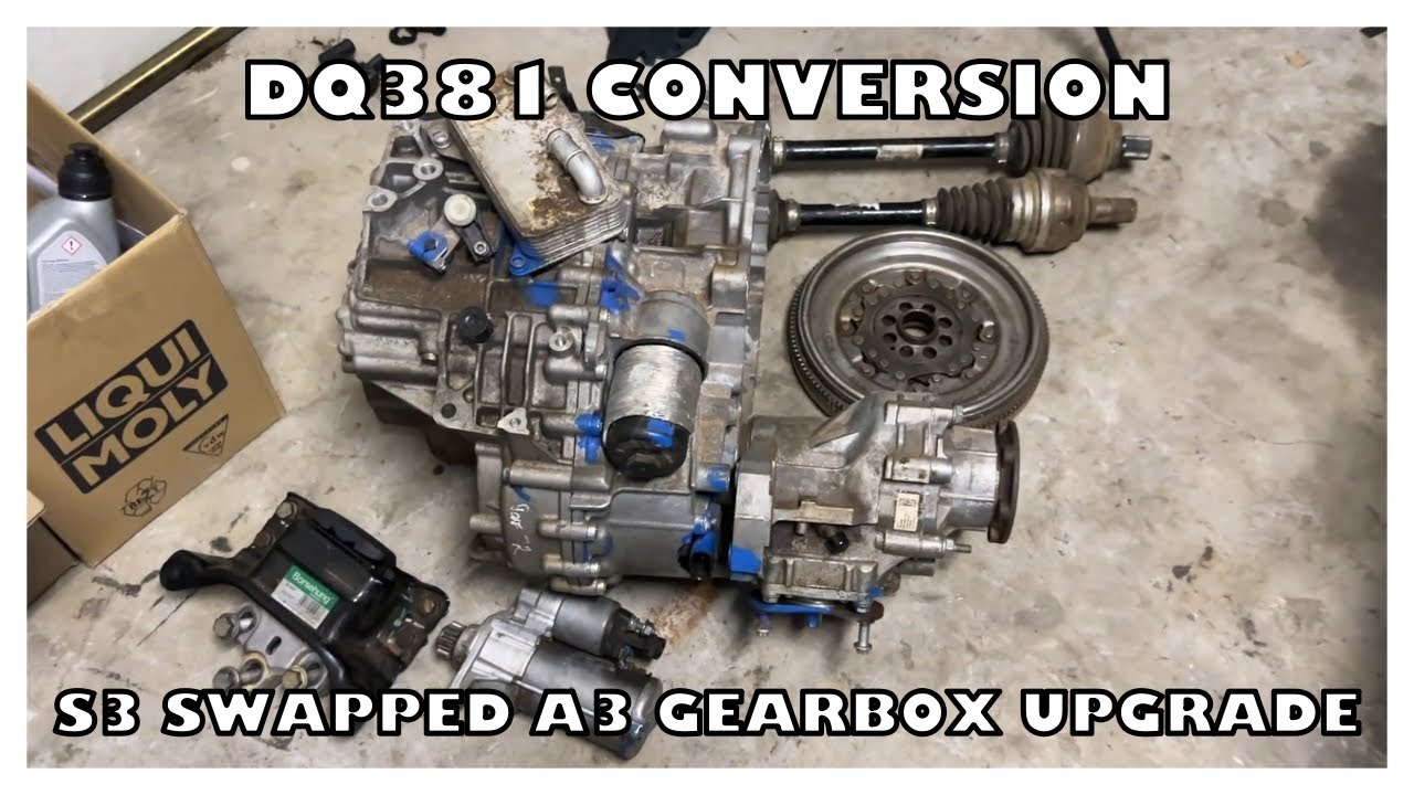 I SWAPPED MY DQ250 TO A DQ381 GEARBOX | DETAILED!