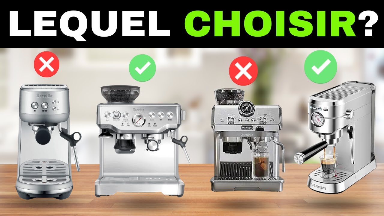 ✅ TOP 10 Meilleures Machines &agrave; Caf&eacute; Espresso [2026] ☕ Maison Manuelle | Qualit&eacute;/Prix Amazon