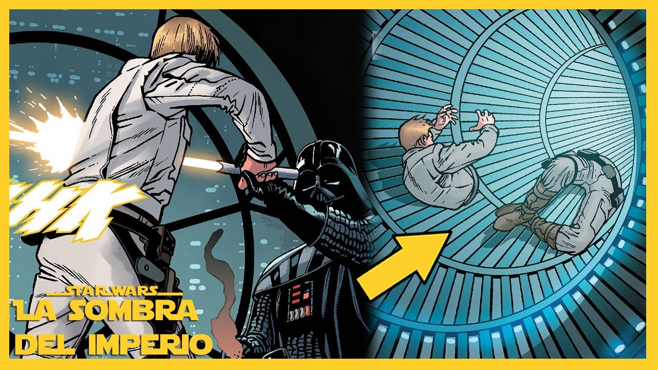 Cómo Luke Skywalker se Aterró a Enfrentarse a Darth Vader de Nuevo - Star Wars 2020 Comic 15 y 16