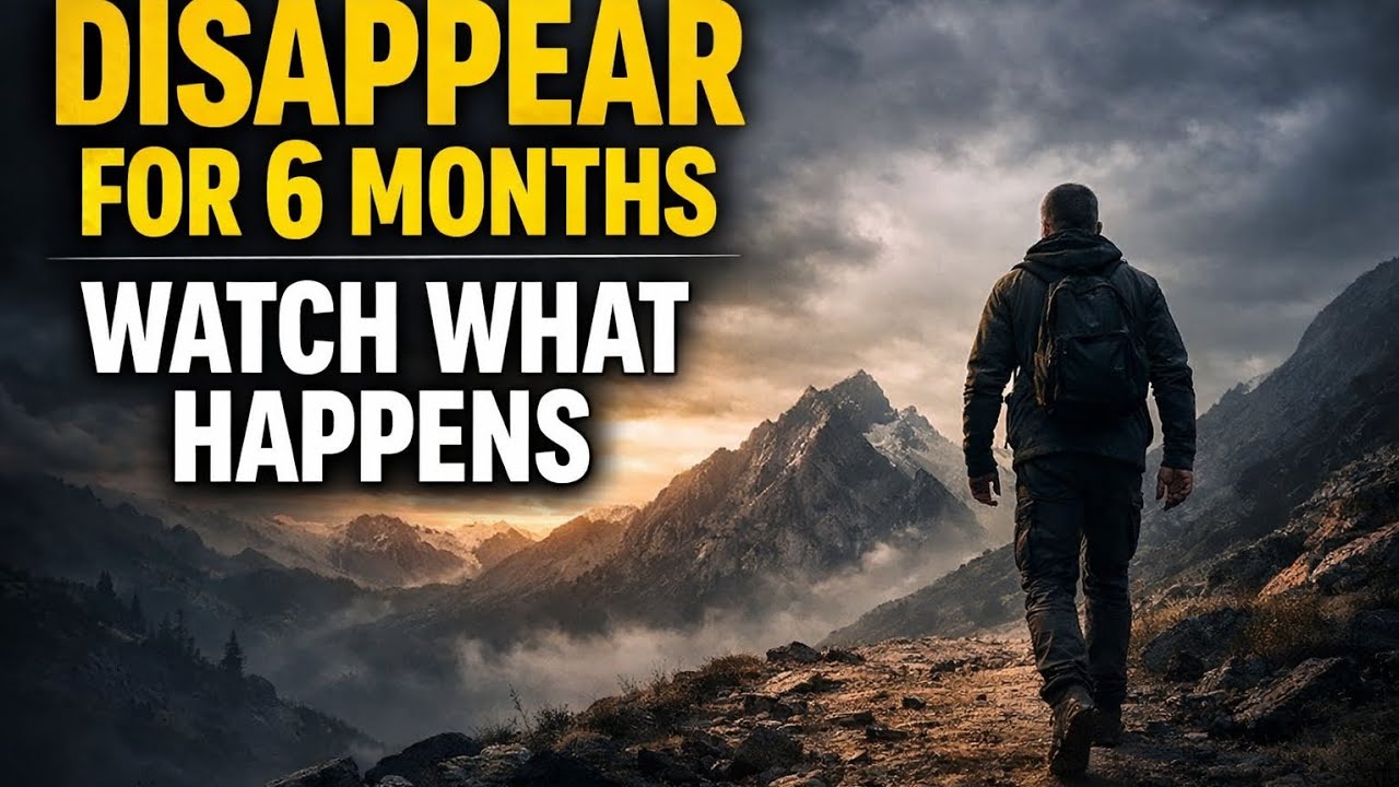 Why You Must Disappear to Find Yourself | Best Motivational Speech