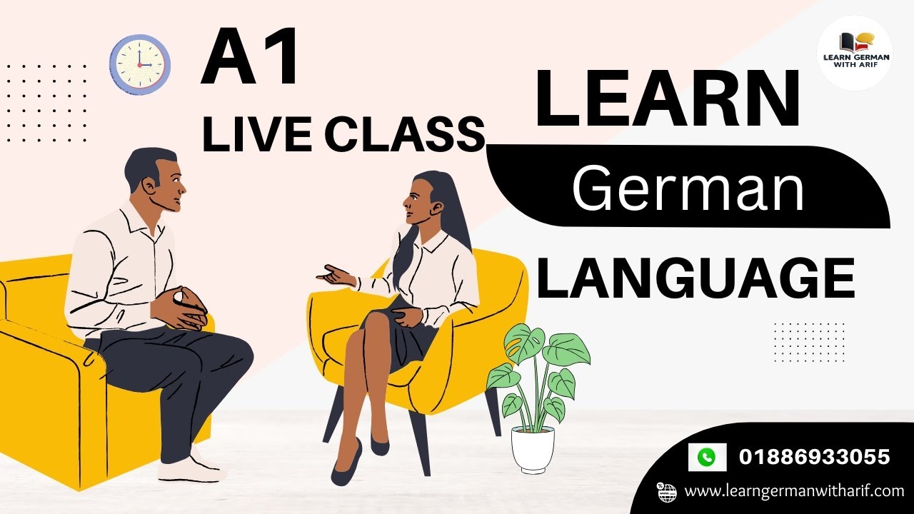 A1 Live Class - 04| Learn German with Arif | Full Course | Netzwerk Neu A1 | Deutsch | Todaii German