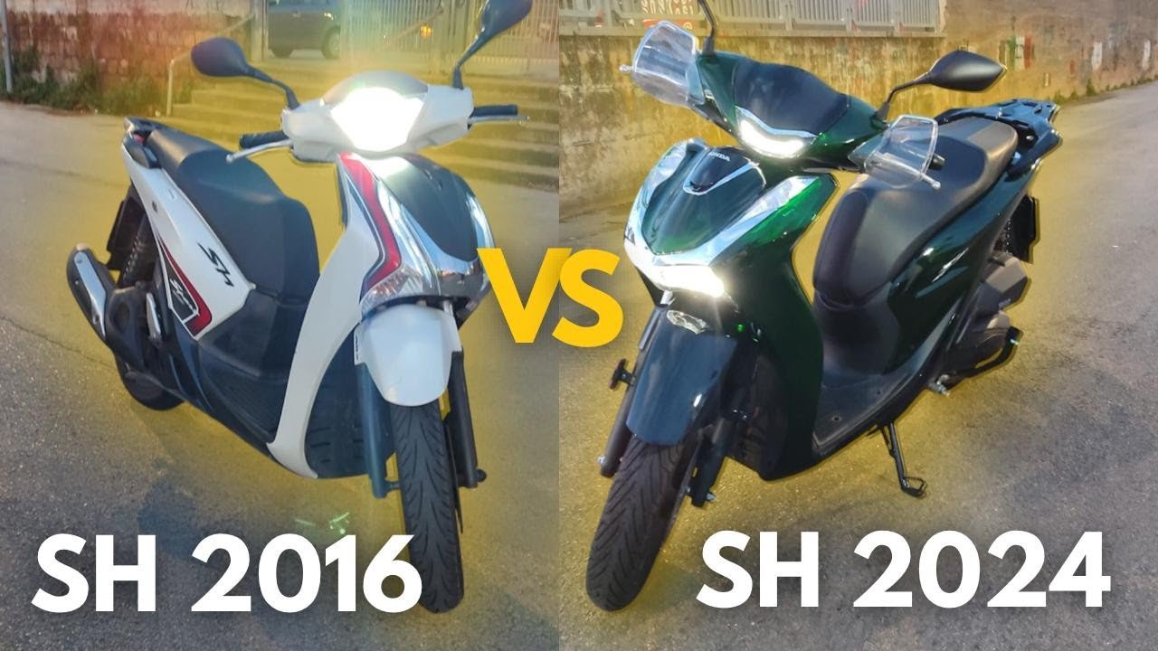 SH125 (2024) VS SH125 (2016) - chi ha la meglio ? - 🔥🛴