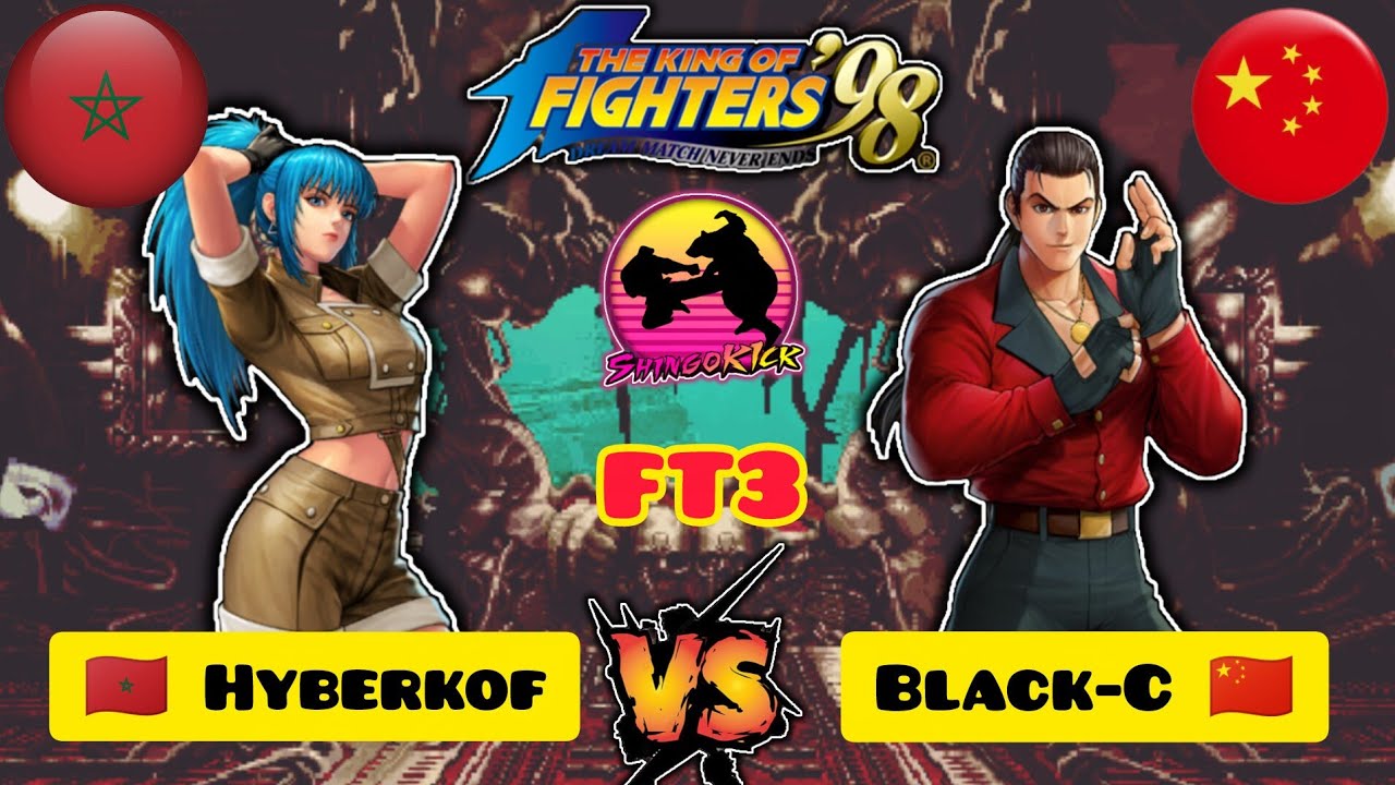 🔥El Chino🆚Guerrero Musulmán🔥🇲🇦Hyberkof🇲🇦🆚🇨🇳Black-C🇨🇳 FT3 #kof98 