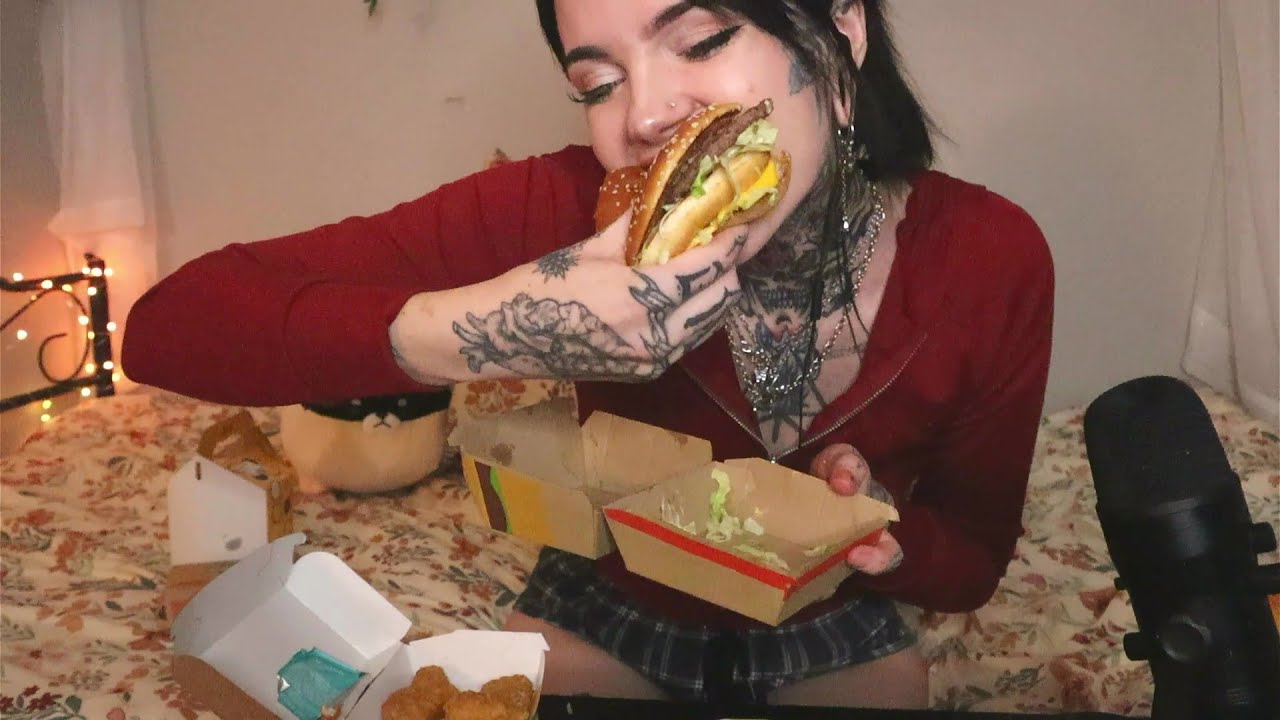 🍟 McDonald’s Eating ASMR | No Talking | Fast Food Mukbang 🍔