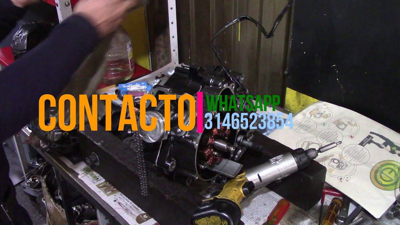 DISCOVER ST 125 ARME DEL MOTOR COMPLETO PARTE 2
