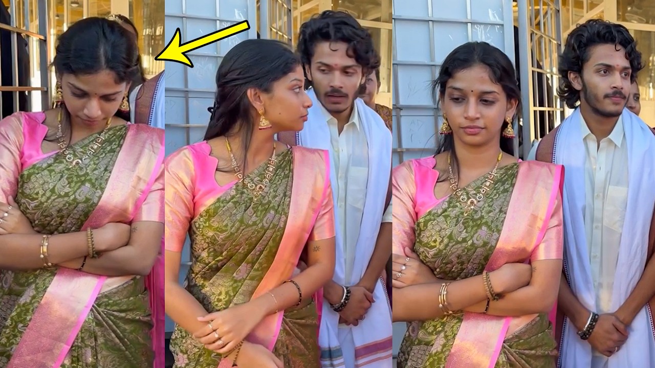 Actor Roshan & Sridevi Visuals At Tirumala Temple | Band Melam Movie | Mukku Avinash | Filmylooks