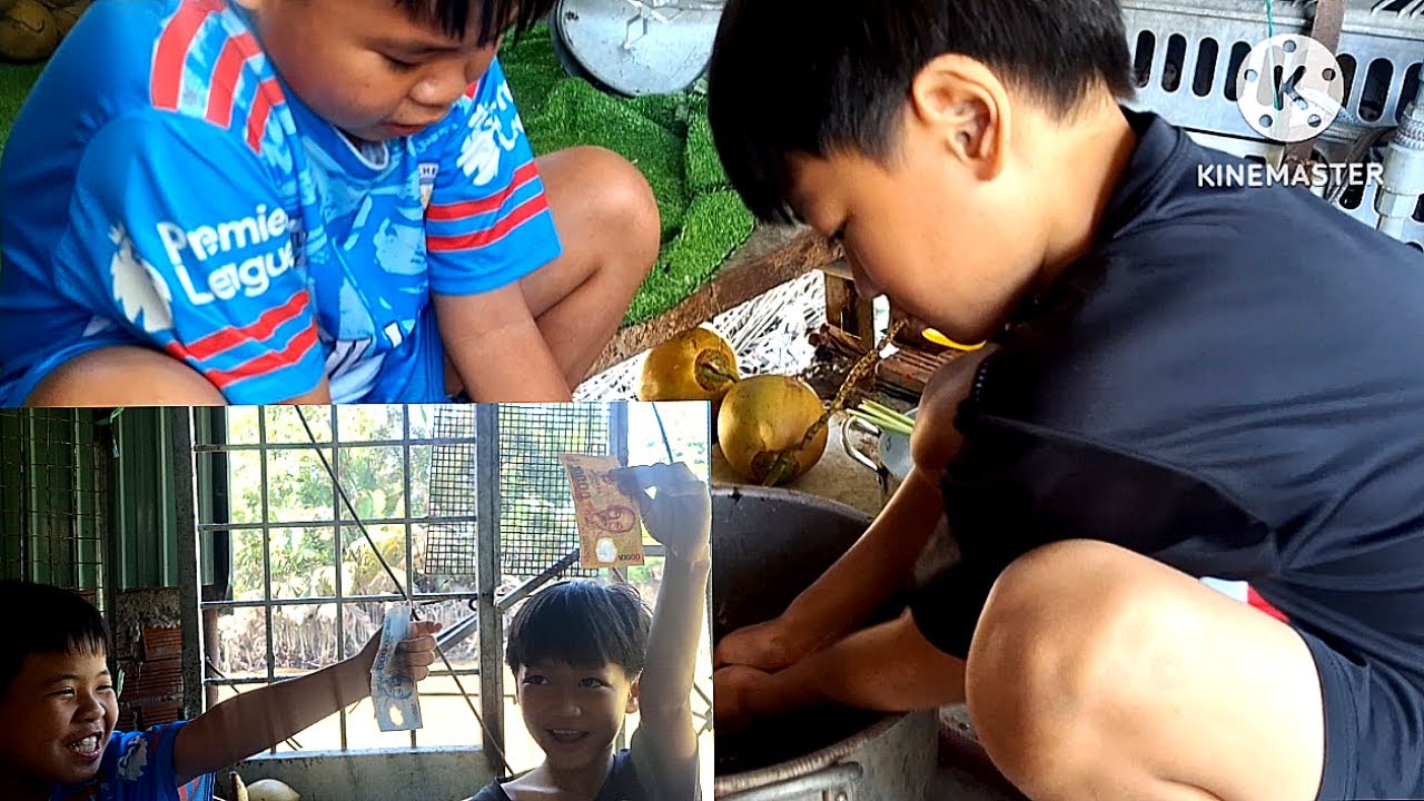 Cuộc thi ăn ốc đắng của hai bé và cái kết
