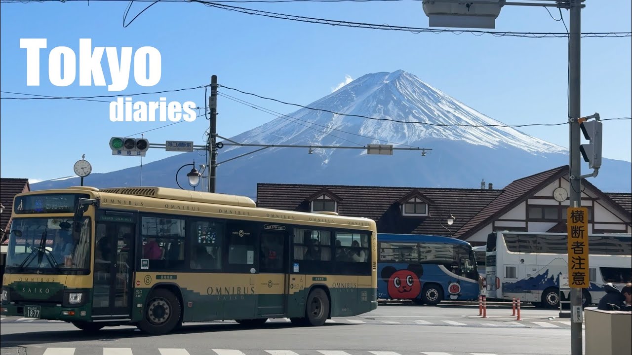 ep. 18 Lake Kawaguchiko & where we stay 🛏️