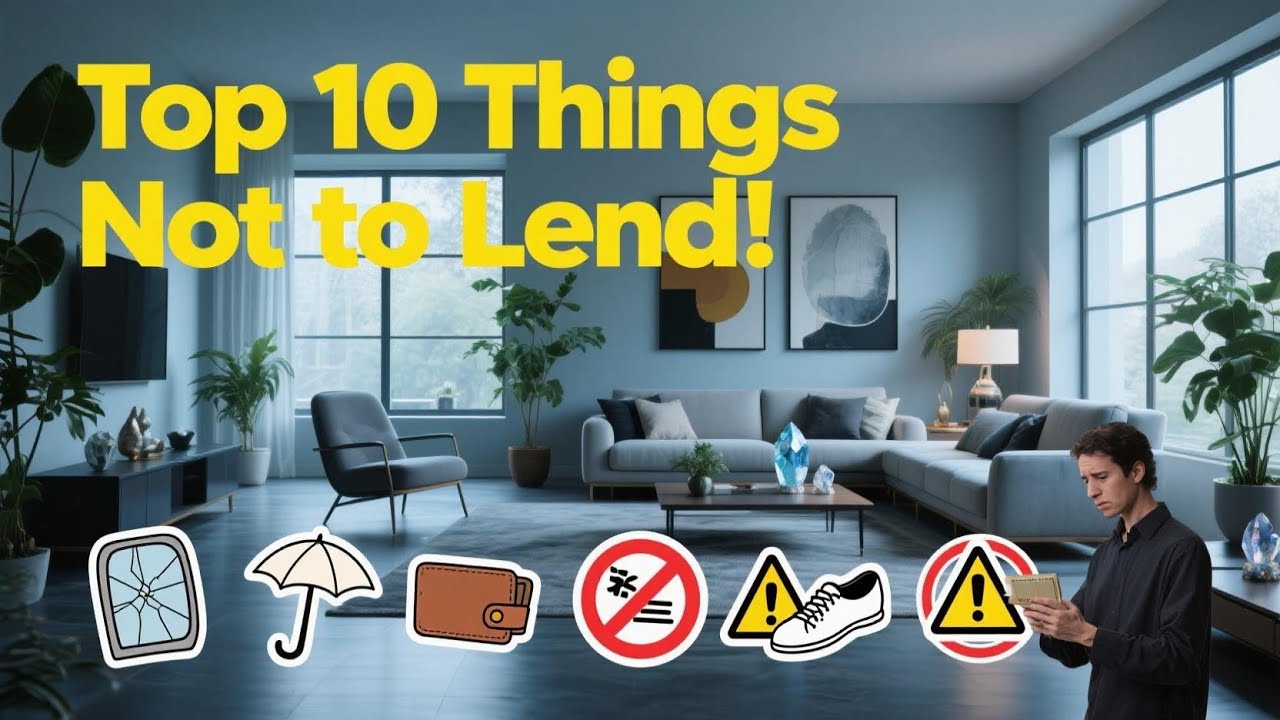 10 Items You Should NEVER Lend - Feng Shui Tips