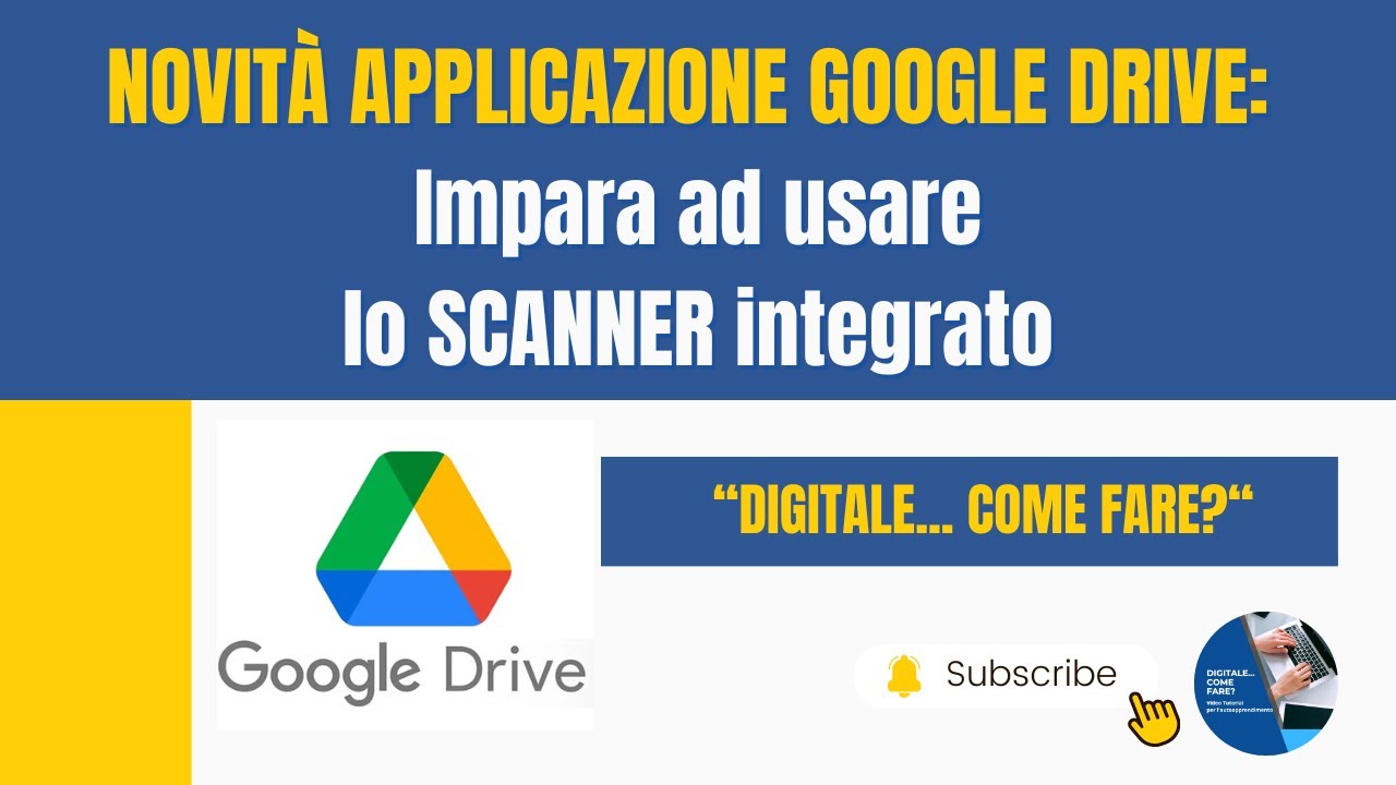 Novità Applicazione Google Drive