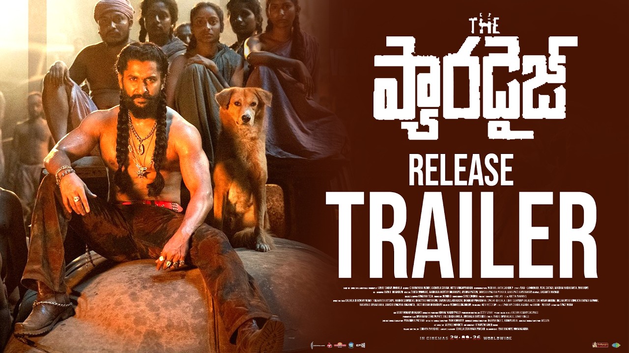 The Paradise Release Trailer | Nani | Kayadu Lohar | Srikanth Odela | Filmylooks