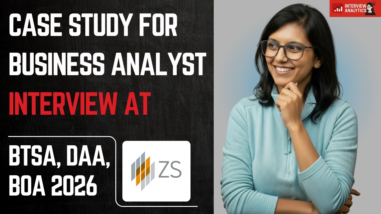 Case Study for ZS Associates Interview | BTSA, DAA, BOA 2025 | In Hindi