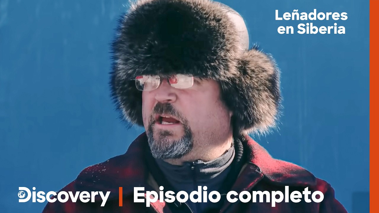 Cruzar un río helado con 25 toneladas. El cruce más peligroso de Siberia |Ep.4| Leñadores en Siberia