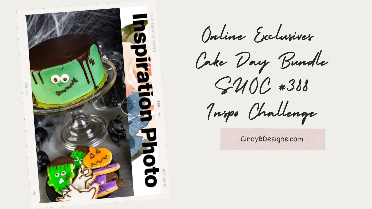 Stampin' Up! Cake Day Bundle Online Exclusives | New Packaging Thoughts + A Great Inspo Challenge!